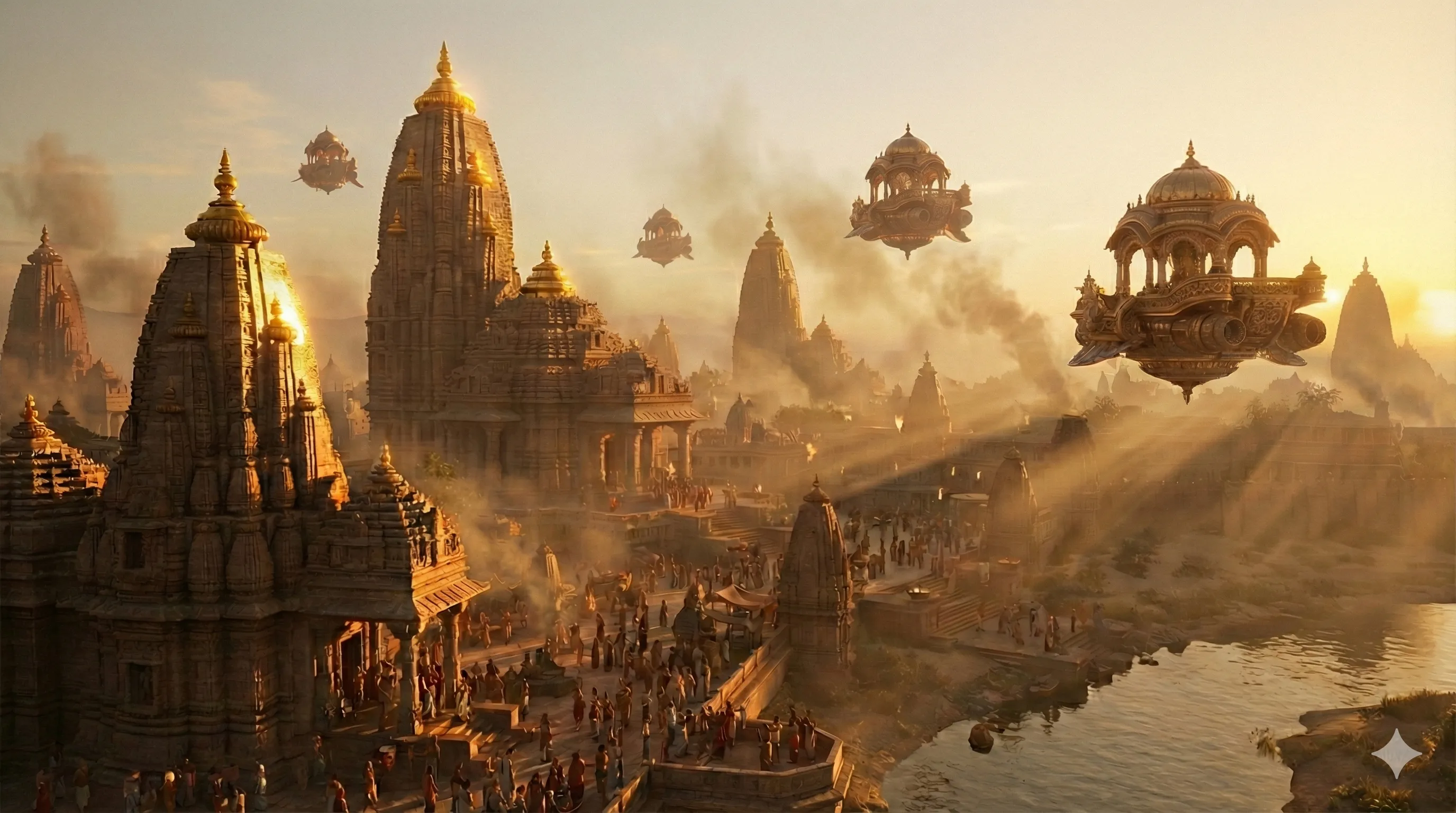 Legends of Hastinapur — ancient city at dawn