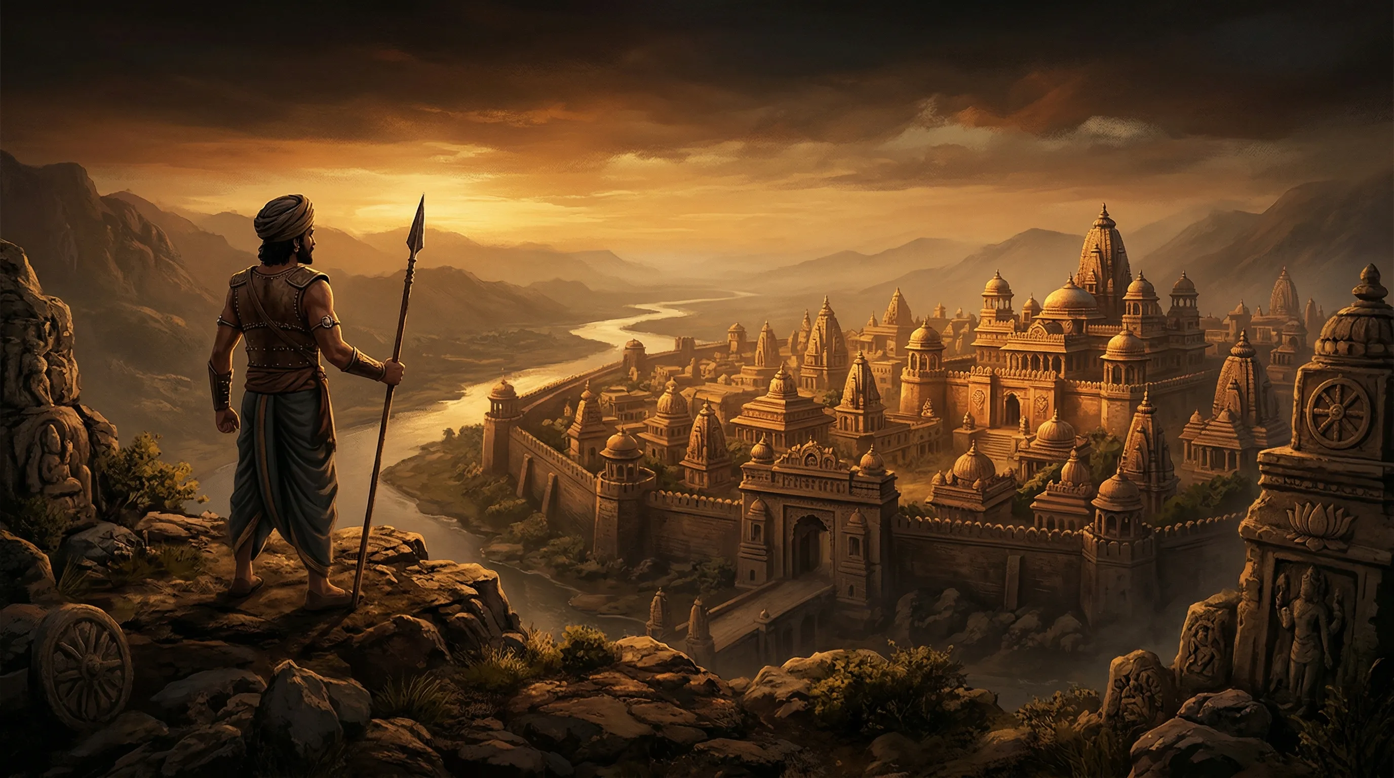 A new player beginning their journey in Hastinapur